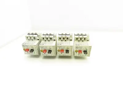 Klockner Moeller PKZM 1-0,24 Manual Motor Starter 1/2HP 690V 3PH 0.24A Lot Of 4
