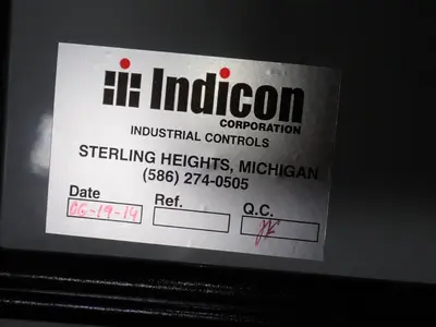 Indicon Corporation Control Panel