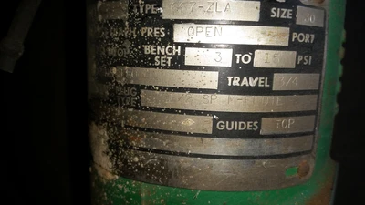 Fisher 1" 150 Class, WCB Steel Right Angle Flanged Control Valve