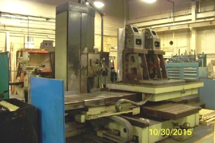 Used 1986 KURAKI KBT-11WDX Horizontal Table Type Boring Mills Vermont US | Two Spade Machinery LLC #506663
