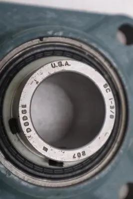 Dodge 052009 F4B-SC-106-NL1-3/8 in Bore, 4-Bolt Flange Mount Bearing NEW #H1316