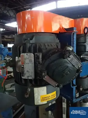 USED Gaspar 20 Gal Gaspar Agitated Recevier, 316 S/S, 300#
