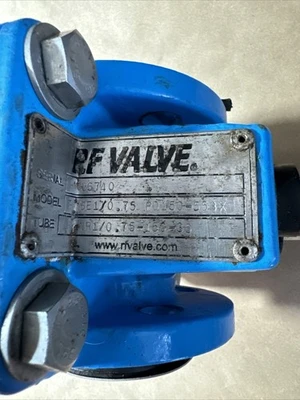 RF Valve BE1/0.75 PD150-553X Pneumatic Positioner P5 Warranty 🇺🇸