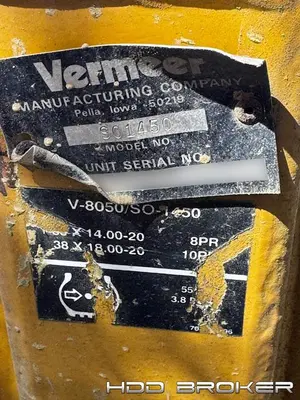 Used 2004 VERMEER 2004 VERMEER V8550A Trenchers Florida US | HDD Broker #1346612