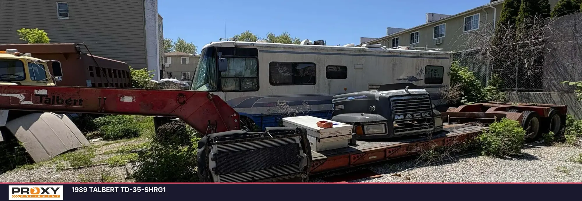 Used 1989 TALBERT TD-35-SHRG1 Lowboy Trailers New York US | Proxy Equipment #1388833