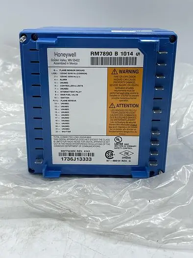 New | in-Stock HONEYWELL HONEYWELL RM7890 B 1014 Misc Electrical & Power Parts | ND Industrial Surplus #1216298