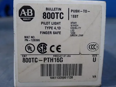 Used ALLEN BRADLEY 800TCPTH16G Relays & Switches Ohio US | HGR 24 #1085070