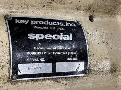 50 TAPER GIDDINGS & LEWIS RIGHT ANGLE BORING HEAD: STOCK #23584