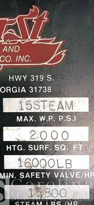 USED 1997 HURST 400 HP BOILER