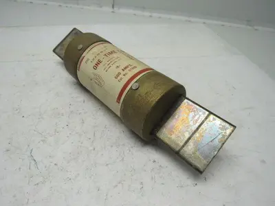 Gould Shawmut OT600 One-Time 600 Amp Fuse 250V Lot of 3
