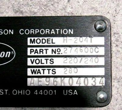 NEW NORDSON H-204T