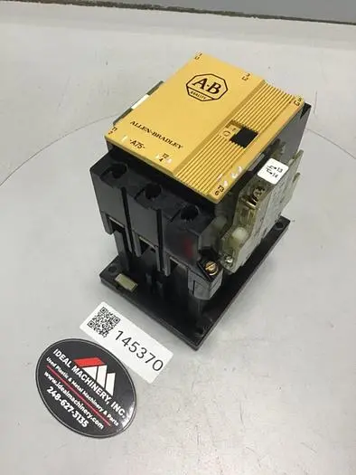 Used ALLEN BRADLEY 100-A75N.3 SER C PLC Contactors | Ideal Machinery #620724