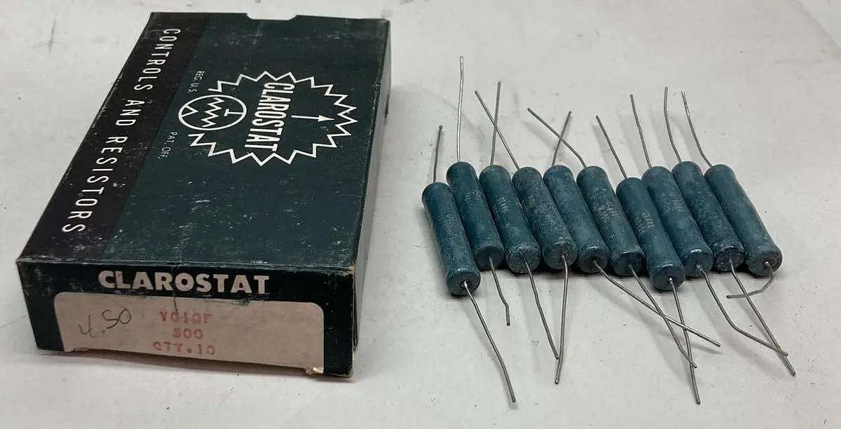 New | in-Stock CLAROSTAT V010F 500 Miscellaneous Equipment (Electrical & Power) | Surplus Asset Holdings #1199360
