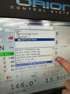 2001 ROPER WHITNEY AB1016CO Folding Machines | THREE RIVERS MACHINERY (14)