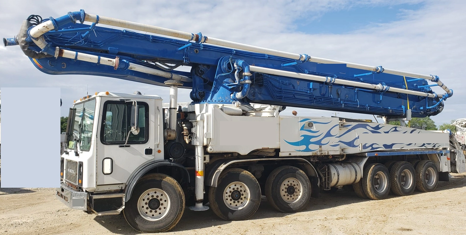 Used 2005 PUTZMEISTER BSF58.20H Concrete Pumps Colorado US | Concrete Pump Depot #1394070