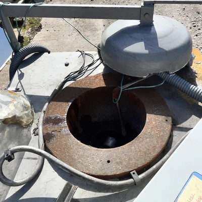 12L Ramsell-Naber Crucible Furnace Type LA220 Auto Gasup to 1,000 Deg.C