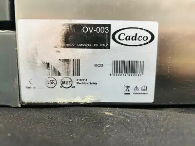 Cadco Roberta XAF003 Convection Oven Refurbished!