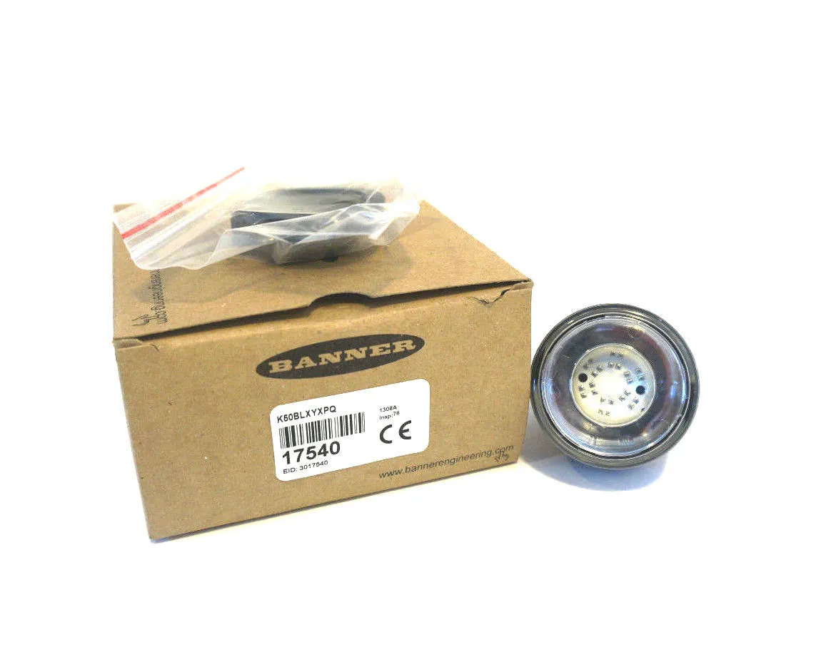 NEW BANNER K50BLXYXPQ LIGHT BEACON 17540