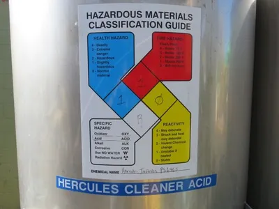 6 Bank Stainless Steel Tanks, capacity 118 liters