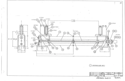 Peeler, Bradbury, 72" Wide