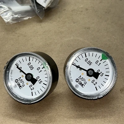 (11) Variety Lot Of SMC Pressure Gauges (See Photos) NNB +Warranty