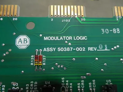 Allen Bradley 50387-002 Modulator Logic Board Rev. 01 Used