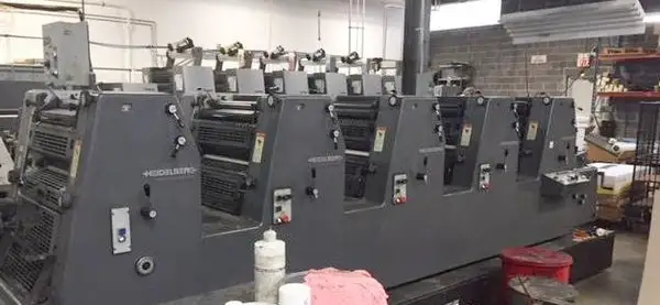 2000 Heidelberg GTOF Five Color Press