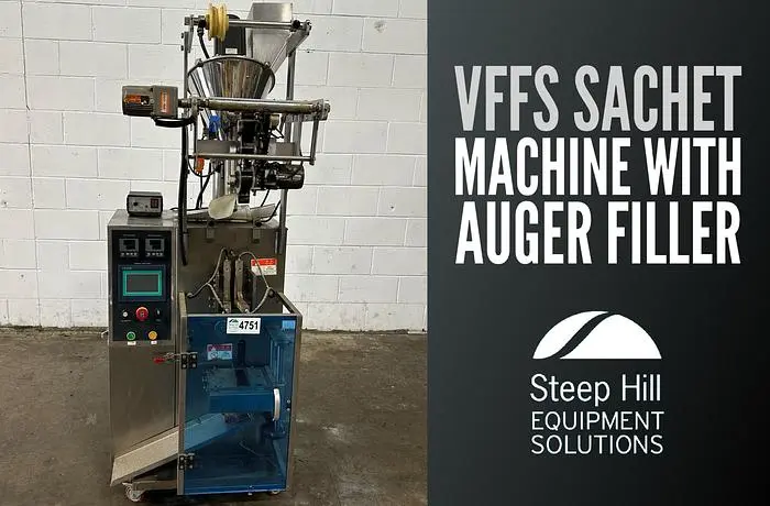 Vertical Form Fill Sachet Machine with Auger Filler