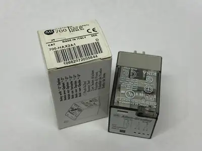 USED ALLEN-BRADLEY SER. D DIRECT PLUG-IN RELAY 2 C/O 120V AC