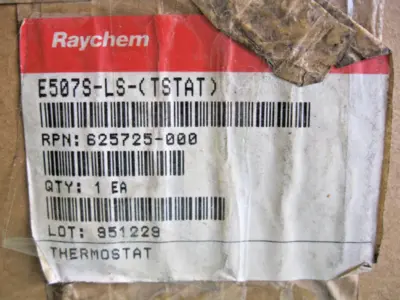 Raychem E507S-LS Line Sensing Thermostat 25-325F° NEW G13