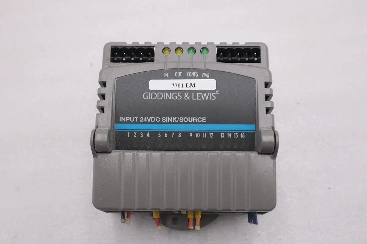 GIDDINGS & LEWIS M.1300.7372 R1 Input Module 24VDC SINK/SOURCE STOCK 632-D
