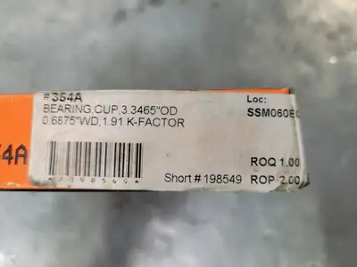 NEW TIMKEN 358-354A