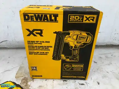 Dewalt DCN680B 20V XR 18 Gauge Brad Nailer, New
