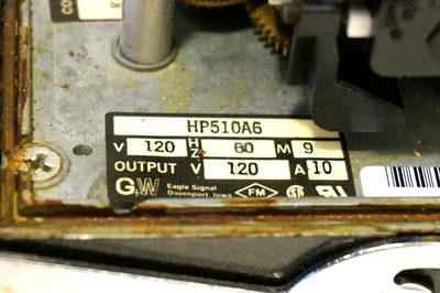 REFURBISHED EAGLE SIGNAL HP510A6 TIMER 120V 60HZ