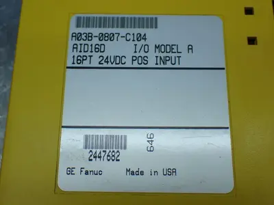 USED FANUC A03B0807C104