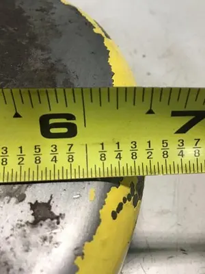 USED METAL FABRICATOR LEVELING PAD