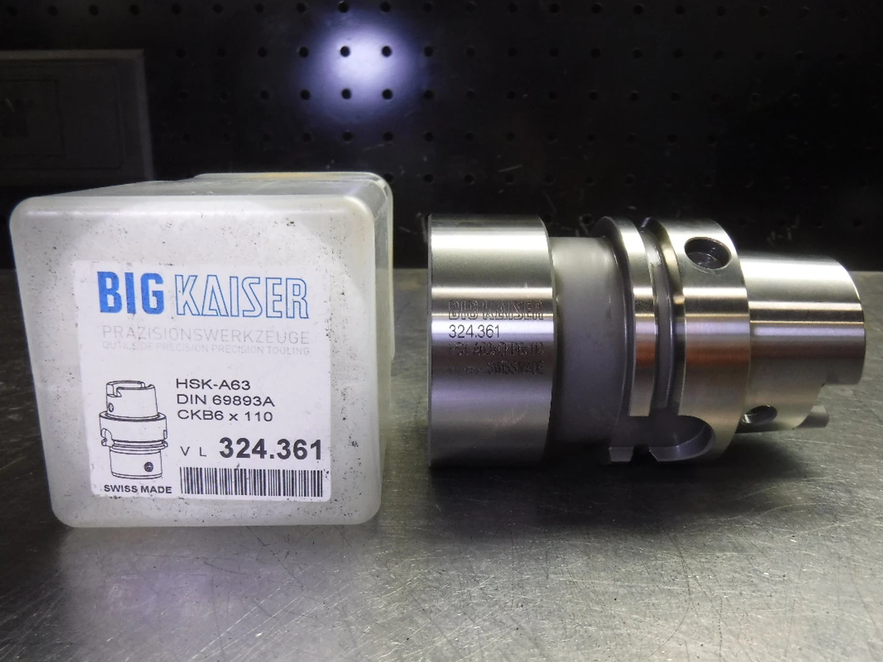 Kaiser HSK63A to KAB6 Modular Adapter 10.324.361 (LOC3020A)