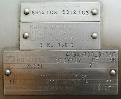 Westfalia CND 215-01-076 bacteria separator, 316SS.