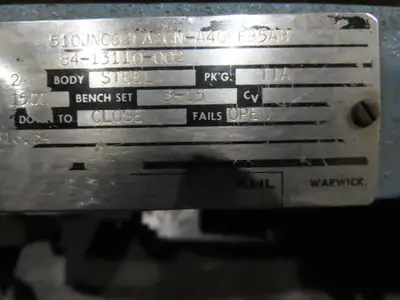 HAMMEL DAHL 510 Series Pneumatic Linear Actuator Only