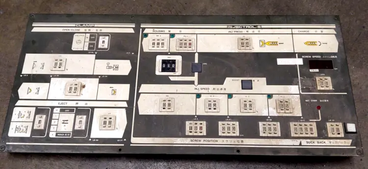 Used TOSHIBA _UNKNOWN_ Injection Molding Parts Kentucky US | Edwards Industrial Repair #1017876