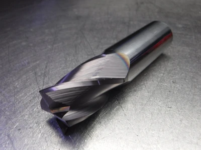 CTMI 1" 4 Flute Carbide Endmill 1" Shank 1x1 4F .020 Crnr Rad TIALN (LOC2813B)