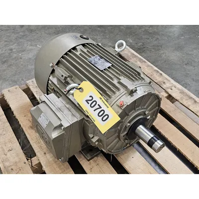 Unused 15HP Trans-Power NEMA Premium AC Motor - 1760RPM, 254T Frame
