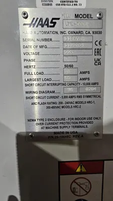 2021 HAAS UMC-500SS Machining Centers, Horizontal, (5-Axis or More) | Machnet (7)