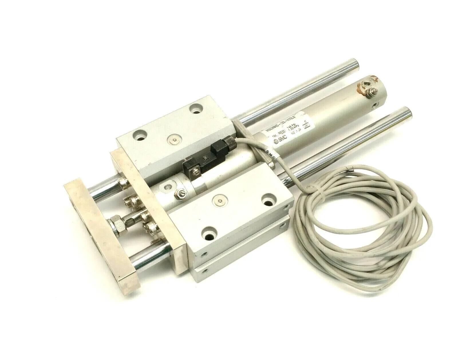 MGCMB20-125-H7CLS | SMC  Compact Externally Guided Cylinder 20mm Bore 125mm Stroke - Used