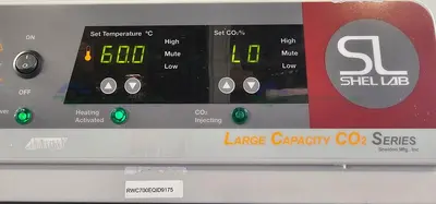 USED SHELDON / SHEL LAB 2440 LARGE CAPACITY UPRIGHT CO2 INCUBATOR 60°C 40 CU. FT.