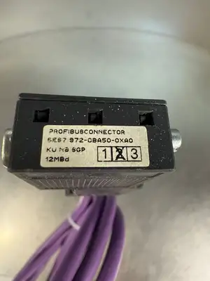 Profibus Connector 6ES7 972-0BA50-0XA0 12Mbd **Set Of Two units** (7.4.4)