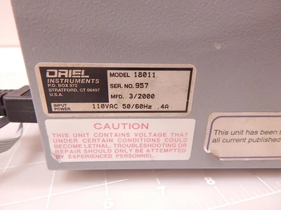 Used ORIEL _UNKNOWN_ Programmable Logic Controllers Texas US | OCO Industrial #1674517