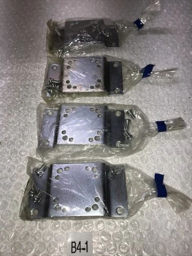 NEW LOT OF (4) FLAT BRACKET  Fast Shipping &Warranty#