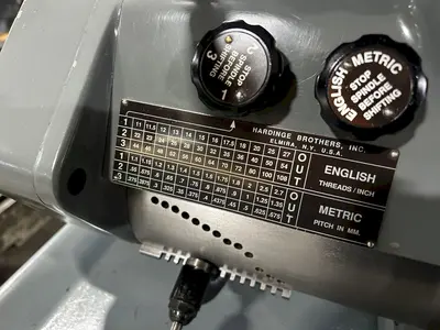 Used 1997 HARDINGE HLV H Precision Lathes Illinois US | BLUMBERG MACHINERY COMPANY #1369351