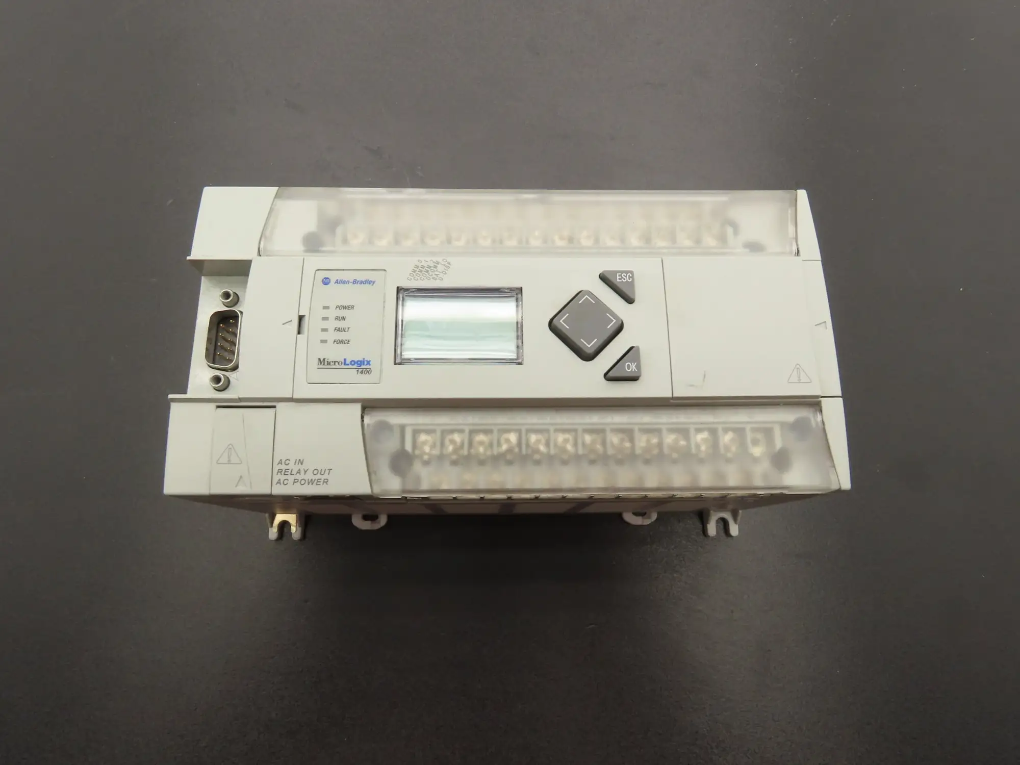 Allen Bradley 1766-L32AWA MicroLogix 1400 Controller Module 32Pt Ser C FW 21.007